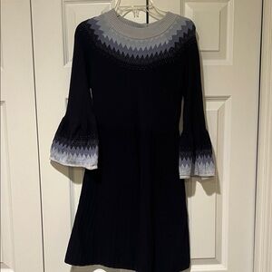 Janie and Jack Navy Girls Sweater Dress